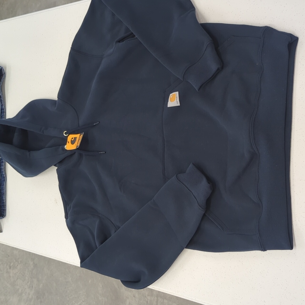 Carhartt Dark Blue Pullover Hoodie